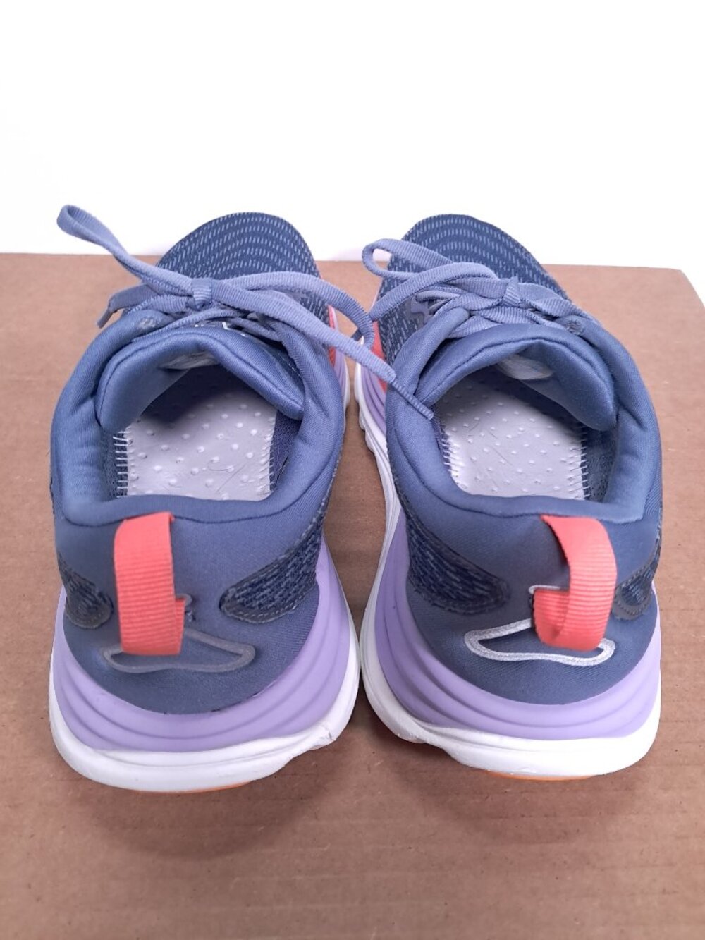 Hoka Gaviota 5 Shoes Women 9.5 B Anchor / Grapefruit Athletic Running Sneakers - Picture 9 of 16
